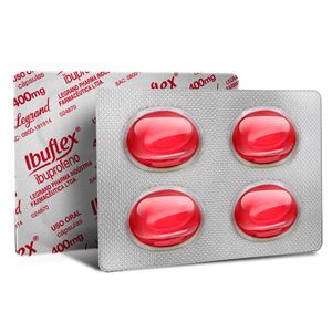 IBUFLEX 400MG C/4PS