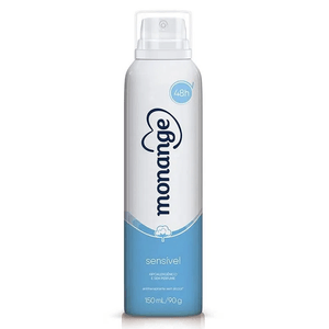Desodorante Aerosol Monange Sensivel 90G