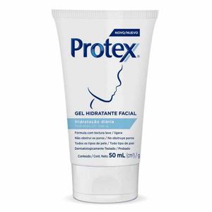 Gel Hidratante Hidratação Diária Facial Protex Caixa 50Ml