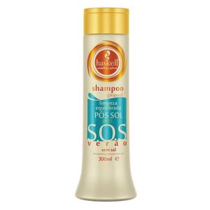 Shampoo Haskell Girasol Pos Sol Sos Verao 300 Ml
