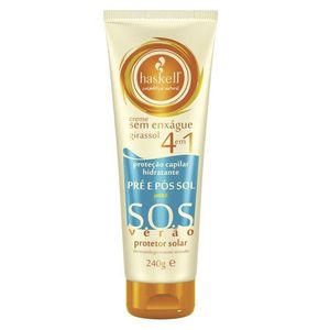 Creme Haskell Pos Sol S/Enxague 240Gr