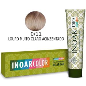 Tinta Inoar Color 9011 Louro Muito Claro Acinzentado