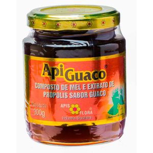 Apiguaco Mel Com Própolis E Guaco 300G