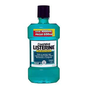 Enx. Bucal Listerine Cool Mint L1000 P600Ml