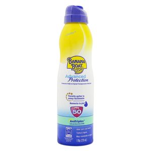Protetor Solar Advanced Protection Spray Fps 50 Banana Boat Frasco 220Ml