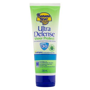 Protetor Solar Ultra Defense Loção Fps 30 Banana Boat Bisnaga 236Ml