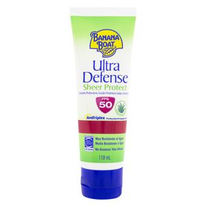 Protetor Solar Ultra Defense Loção Fps 50 Banana Boat Bisnaga 118Ml