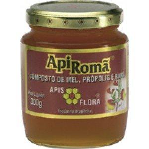 Apiroma Mel Com Própolis E Roma 300G