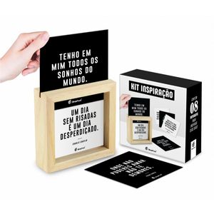 Quadro Cards Frases Famosos 1069