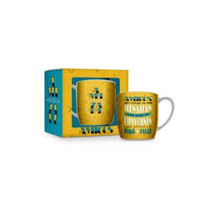 Caneca Porcelana Amigos 1916