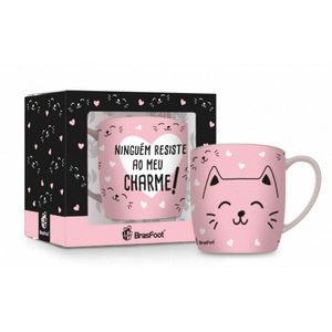 Caneca Porcelana Cat 3568