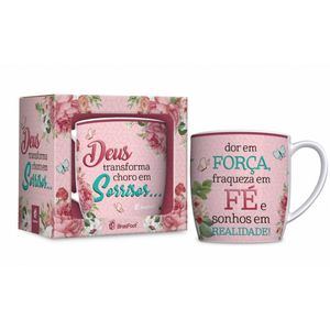 Caneca Porcelana Força 2989