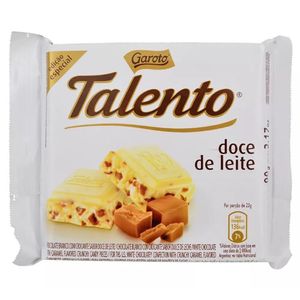 Chocolate Talento Br Doce Leite 90G