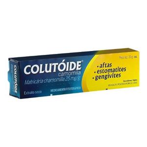 Colutóide Camomila 03Mg/G Gel Bisnaga Com 10G