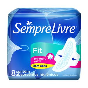 Abs S Livre Fit C/Abas Suave C/8
