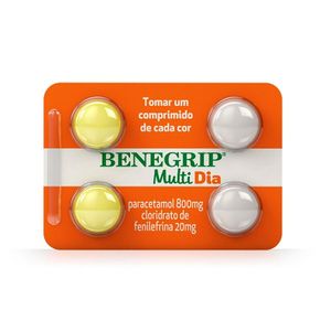 Benegrip Multi Dia 4 Comprimidos