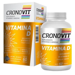 Cronovit Vitamina D 60 Cápsulas