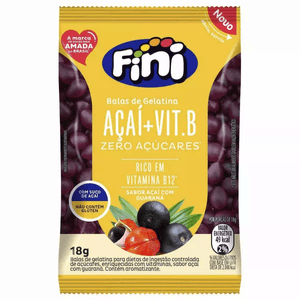 Fini Natural Sweets Açaí Vitamina B12 18G