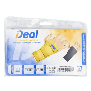 Ideal Imobilizador Pulso Esquerdo Tam.M Preto