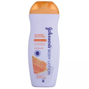 Johnsons Softlotio Locao Hidratante Mel E Linhaca Pele Delicada 200 Ml