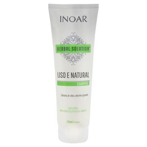 Inoar Shampoo Herbal Solution Liso Natural 240 Ml