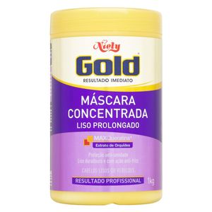 Niely Go P Shampoo Mascara Capilar Concentrada Liso Prolongado 1 Kg