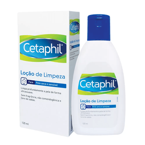 Cetaphil Locao Limpeza Pele Sensiveis E Secas 120 Ml