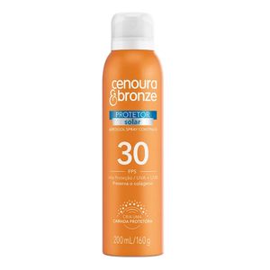 Cenoura E Bronze Aerosol Protetor Solar Fps30 200 Ml