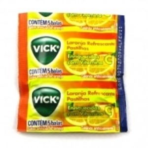 Vick Pastilha Pastilhas Sabor Laranja 20