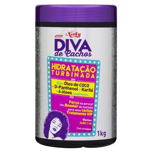 Niely Diva Cachos Creme De Tratamento Hidratacao Turbinada 1 Kg