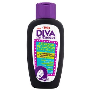 Niely Diva Cachos Creme Ativador De Cachos Turbinado 300 Ml