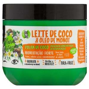 Salon Line Mascara Capilar De Hidratacao Com Leite De Coco E Monoi Maria Natureza 300 G