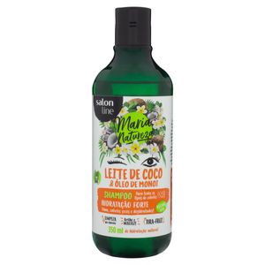 Salon Line Shampoo Com Leite De Coco E Monoi Maria Natureza 350 Ml