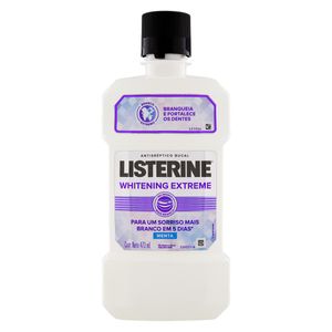 Listerine Antisept Liquido Whitening Extreme Menta 473 Ml