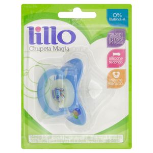 Lillo Chupeta Magia Bico Tradicional Nº 1 Cor Azul