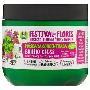 Salon Line Mascara Capilar Festival Das Flores Hibisco Flor De Lotus Jasmim Maria Natur 300 G