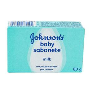 Johnsons Baby Sabonete Milk 80 G
