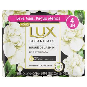 Lux Botanicals Kit 4 Sabonetes Em Barra Buque De Jasmim 85G Cada 340 G