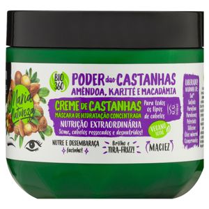 Salon Line Mascara Capilar Poder Das Castanhas Amendoa Karite Macadamia Maria Natureza 300 G