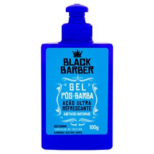 Black Barber Gel Pos Barba Acao Ultra Refrescante 100 G