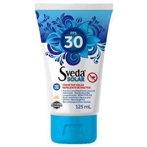 Sveda Solar Creme Protetor Solar Corporal Com Repelente Fps 30 125 Ml