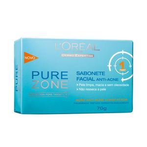Pure Zone Sabonete Facial Anti Acne 70 G