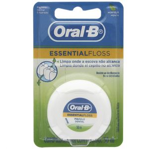 Oral-B Fio Dental Essencial Menta 50 M
