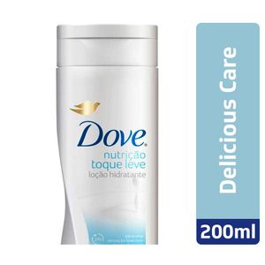 Dove Locao Hidratante Nutritiva Toque Leve Pele Normal 200 Ml