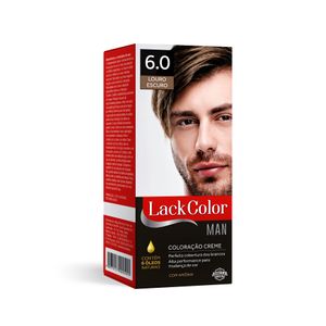 Lack Color Man Kit Tintura Creme 6.0 Louro Escuro