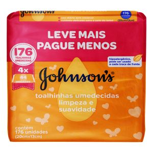 Johnsons Lenco Umedecido Leve Mais Pague Menos 76