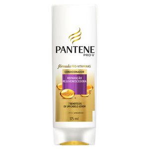 Pantene Cond Condicionador Reparacao Rejuvenescedora 7 Beneficios De Um Cabelo Jovem 175 Ml