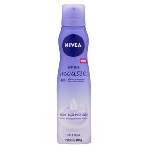 Nivea Bo Soft Milk Mouse Hidratacao Profunda Pele Seca 200 Ml