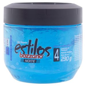 Bozzano Gel Fixador Estilo Noite Fator 4 230 G