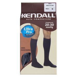 Kendall 20-30 Meia Masculina 3/4 Alta Compresao Ponteira Marrom Tamanho P